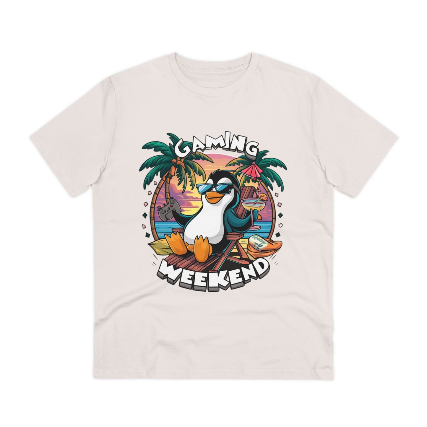 Organic Gaming T-Shirt Stylisches Fashion Design