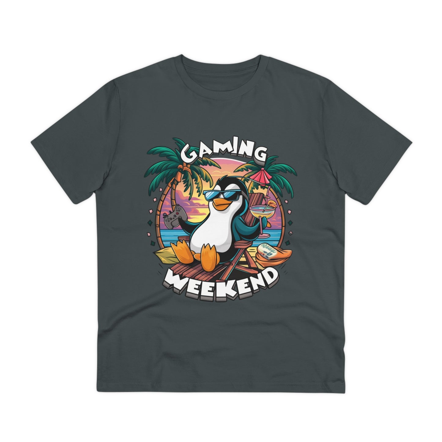 Organic Gaming T-Shirt Stylisches Fashion Design