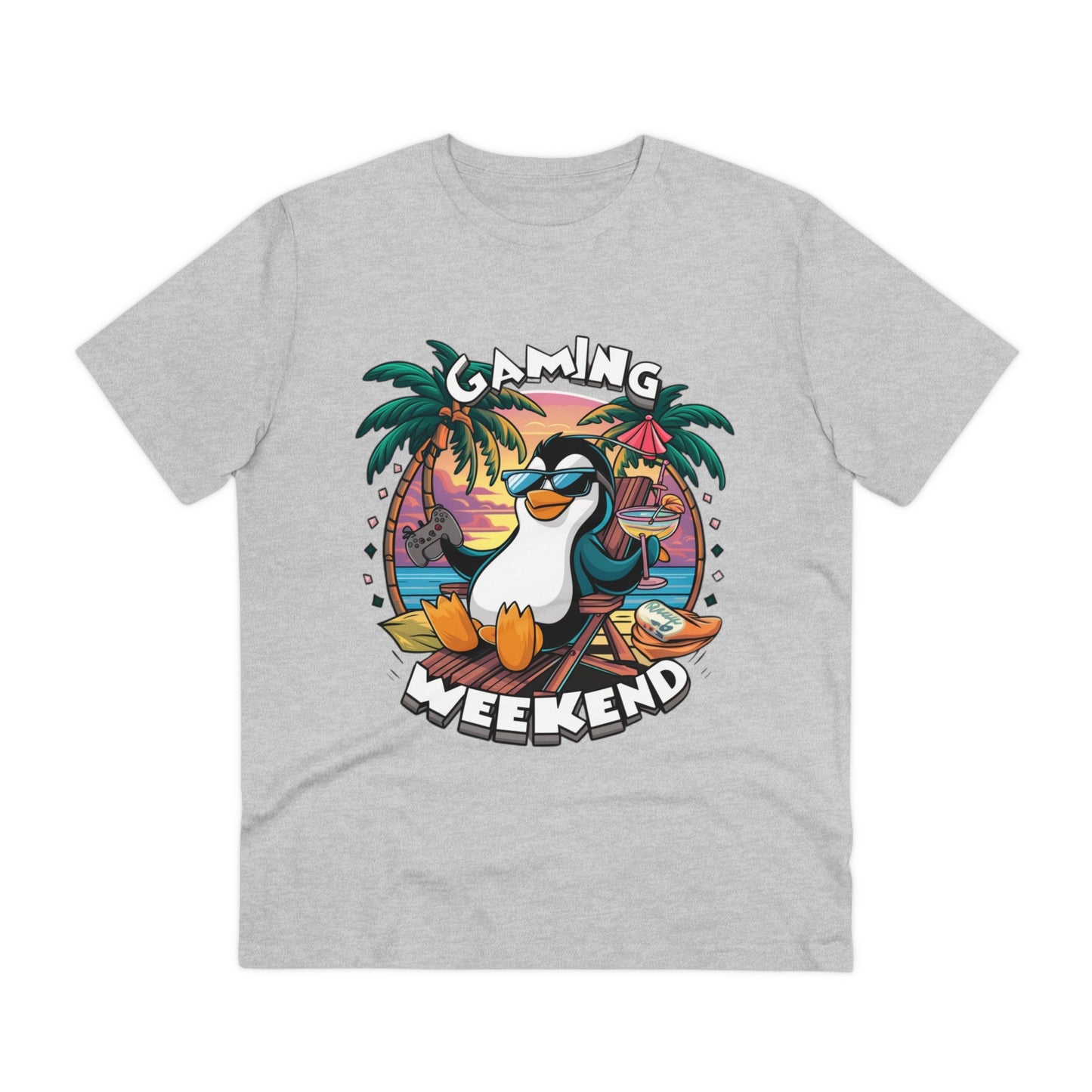 Organic Gaming T-Shirt Stylisches Fashion Design