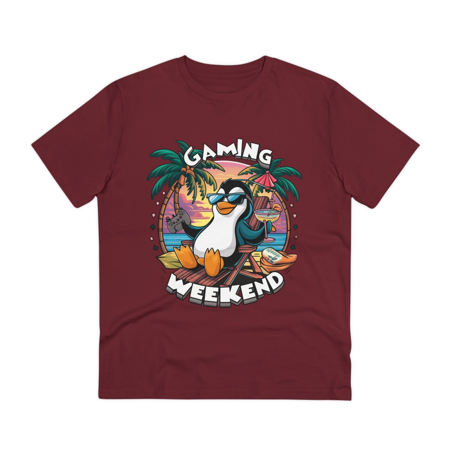 Organic Gaming T-Shirt Stylisches Fashion Design