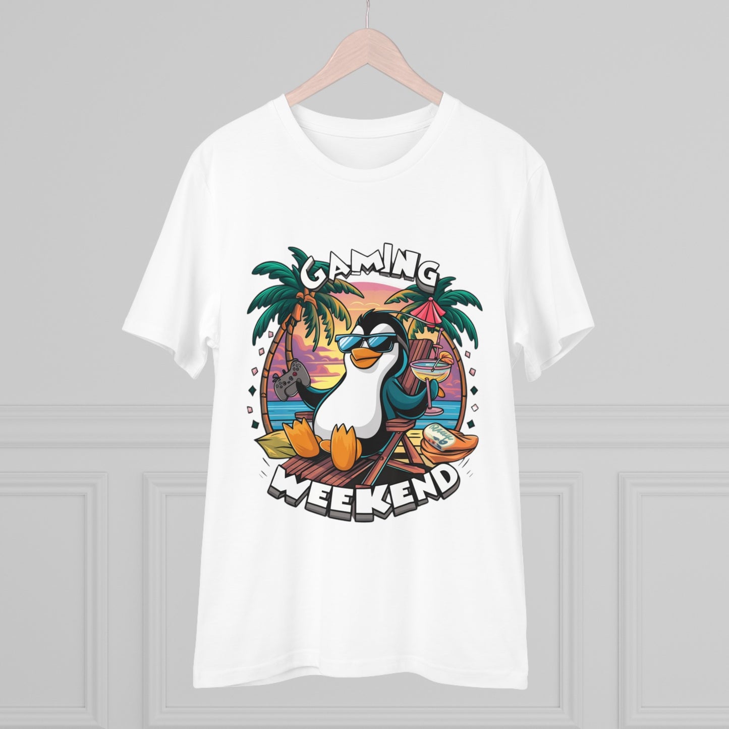 Organic Gaming T-Shirt Stylisches Fashion Design