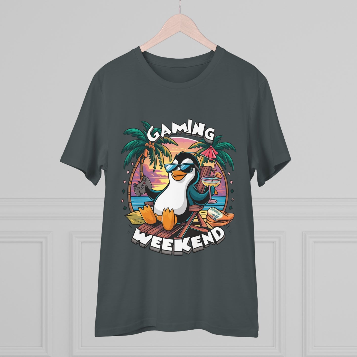 Organic Gaming T-Shirt Stylisches Fashion Design