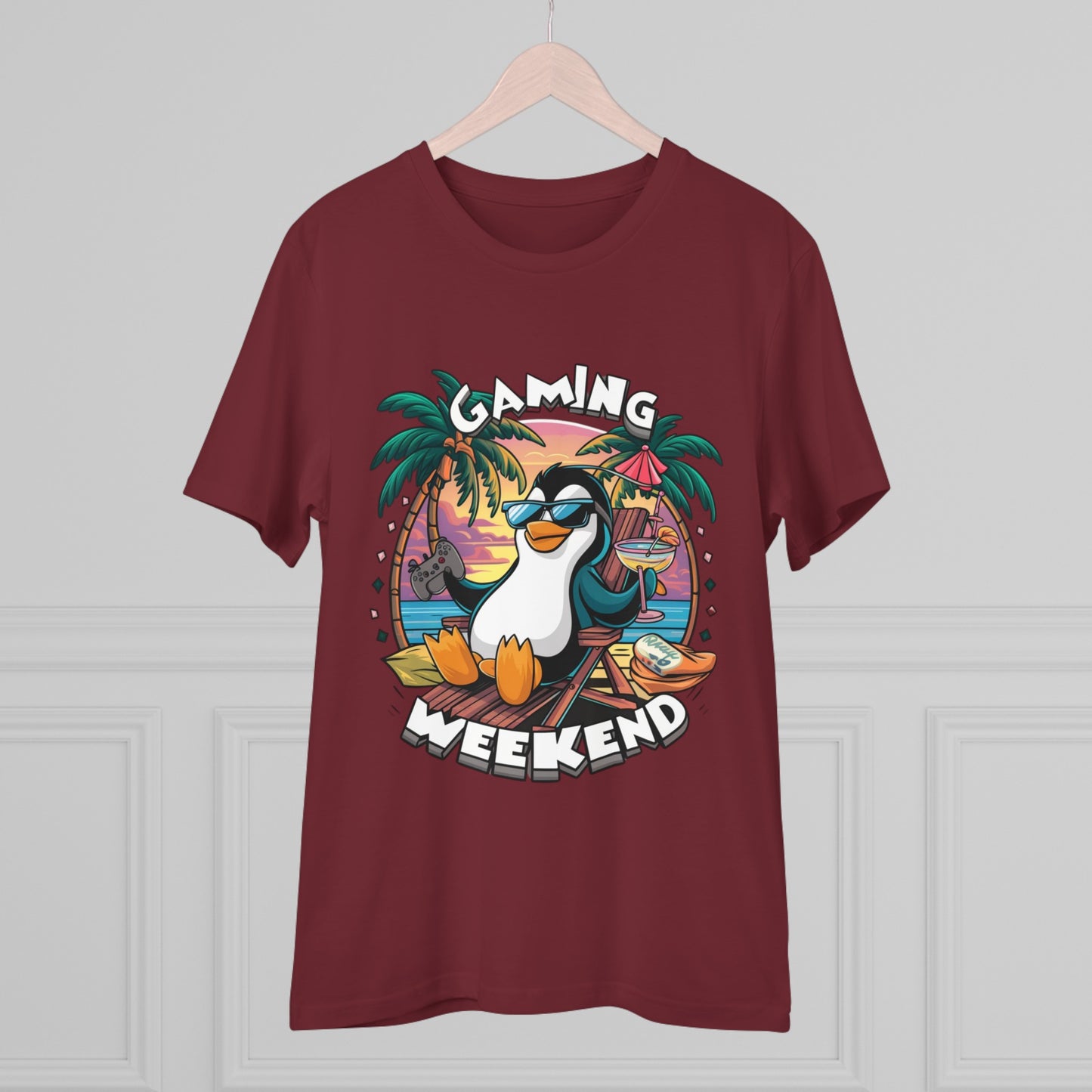 Organic Gaming T-Shirt Stylisches Fashion Design
