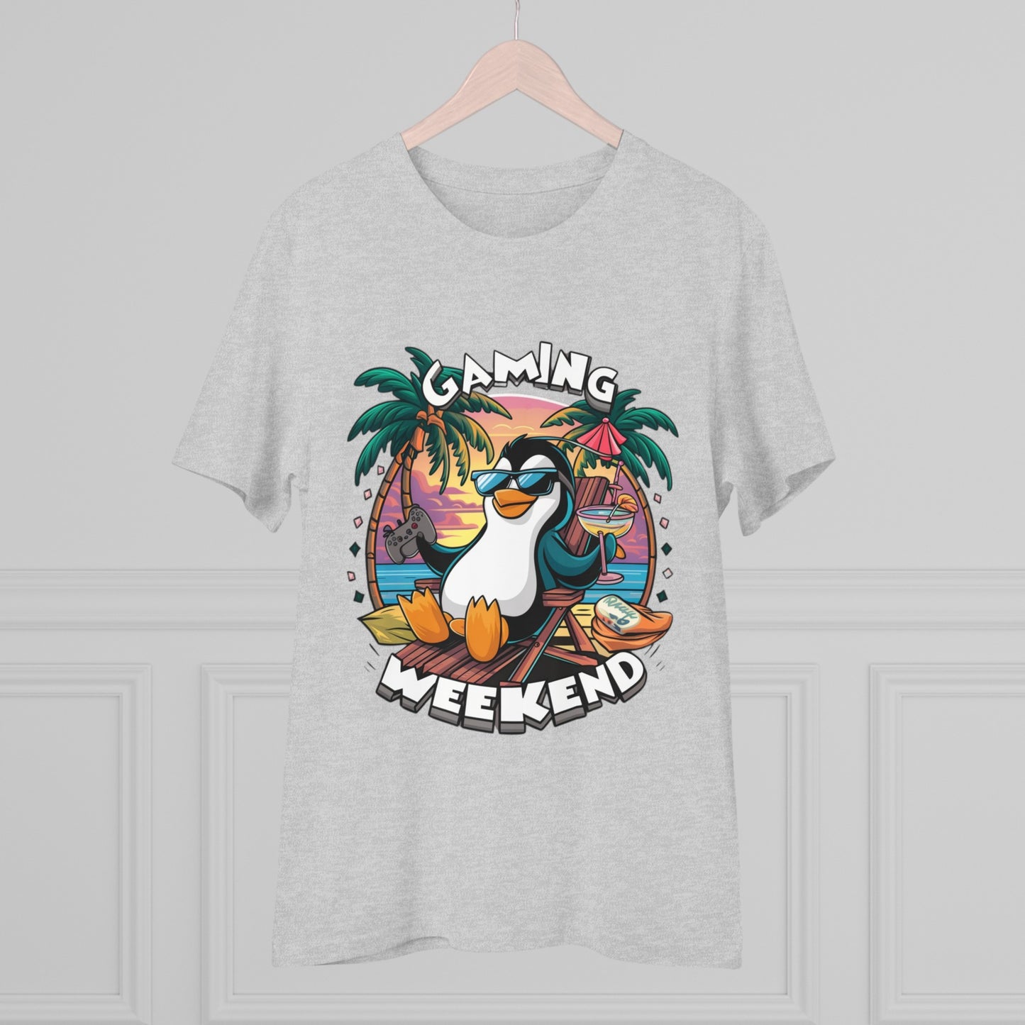 Organic Gaming T-Shirt Stylisches Fashion Design