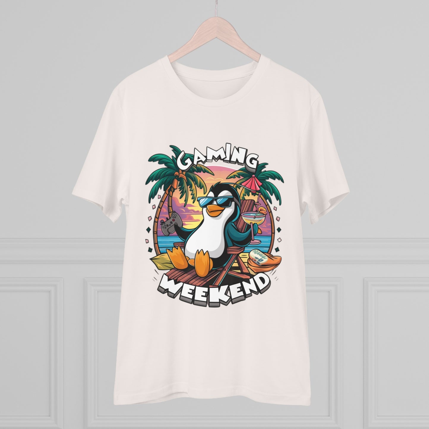 Organic Gaming T-Shirt Stylisches Fashion Design