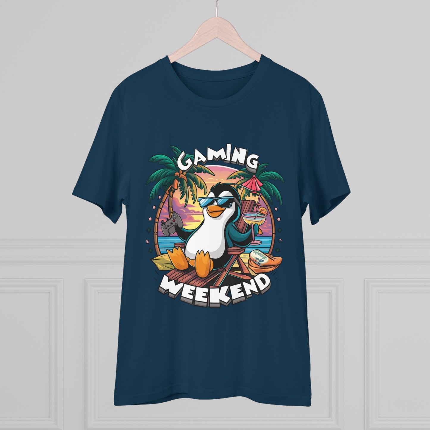 Organic Gaming T-Shirt Stylisches Fashion Design