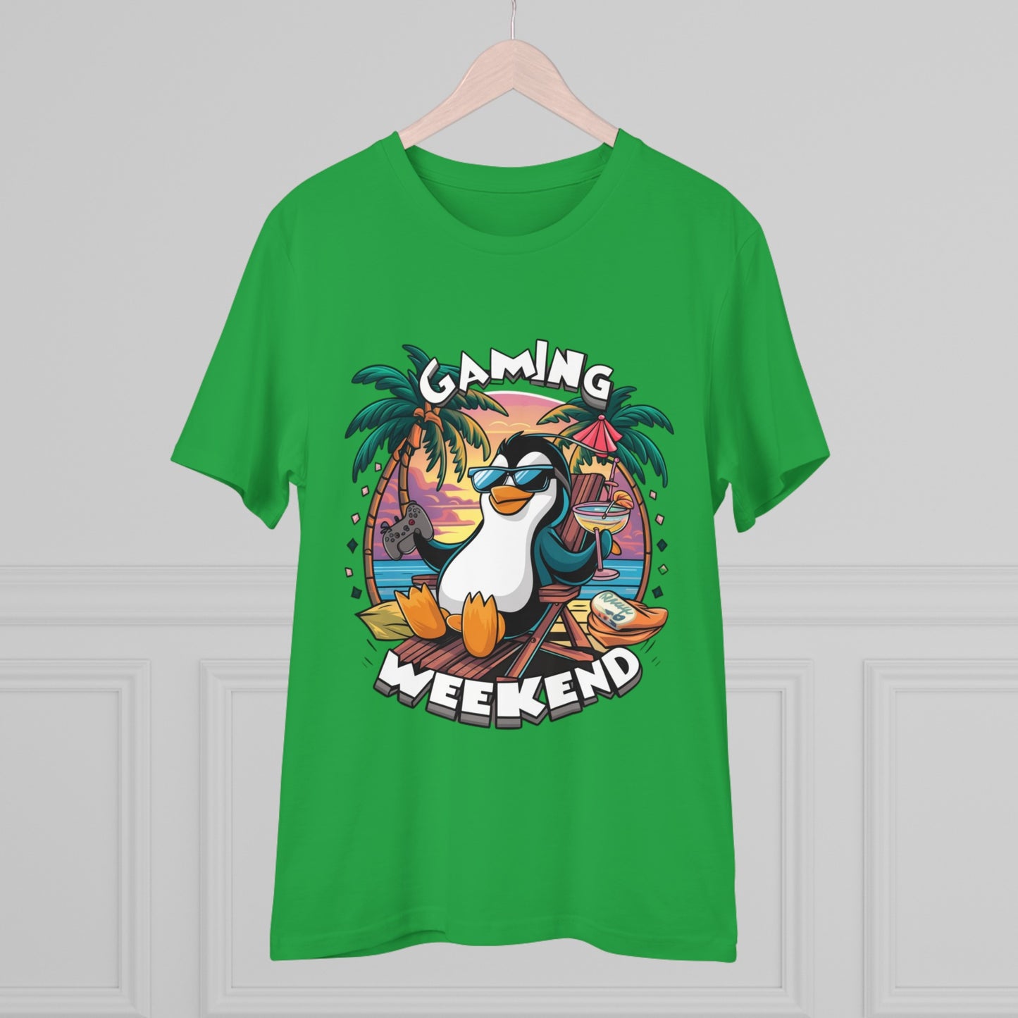 Organic Gaming T-Shirt Stylisches Fashion Design
