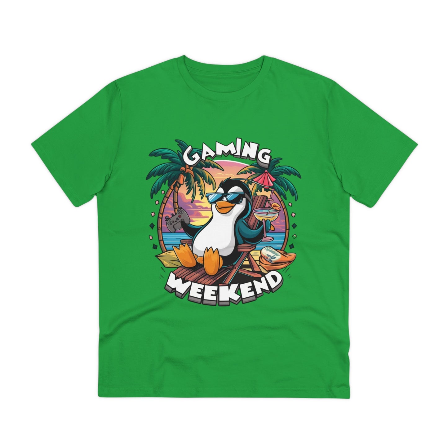 Organic Gaming T-Shirt Stylisches Fashion Design