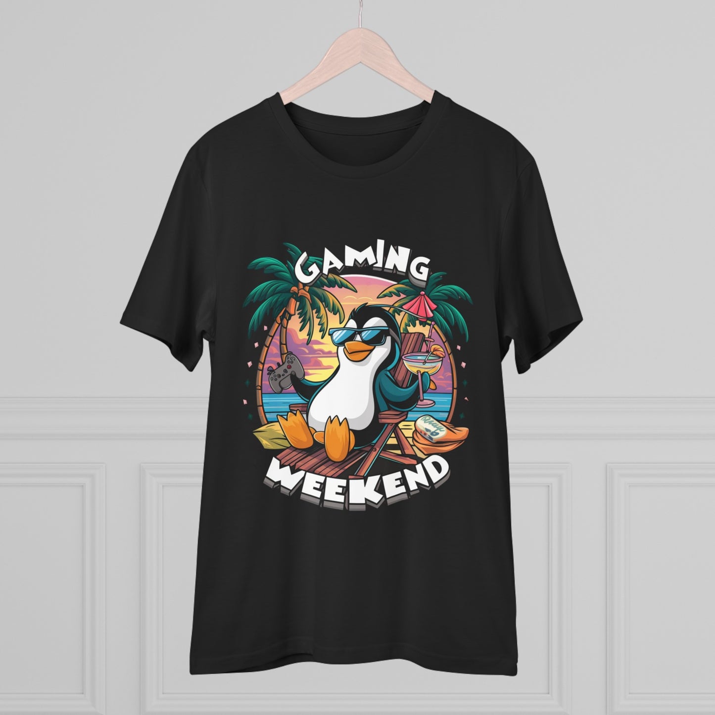 Organic Gaming T-Shirt Stylisches Fashion Design