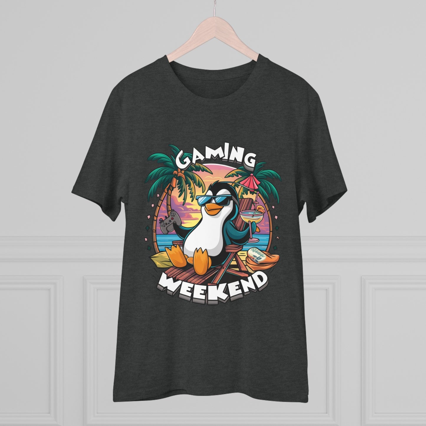 Organic Gaming T-Shirt Stylisches Fashion Design