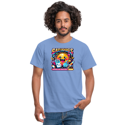 Männer T-Shirt - carolina blue