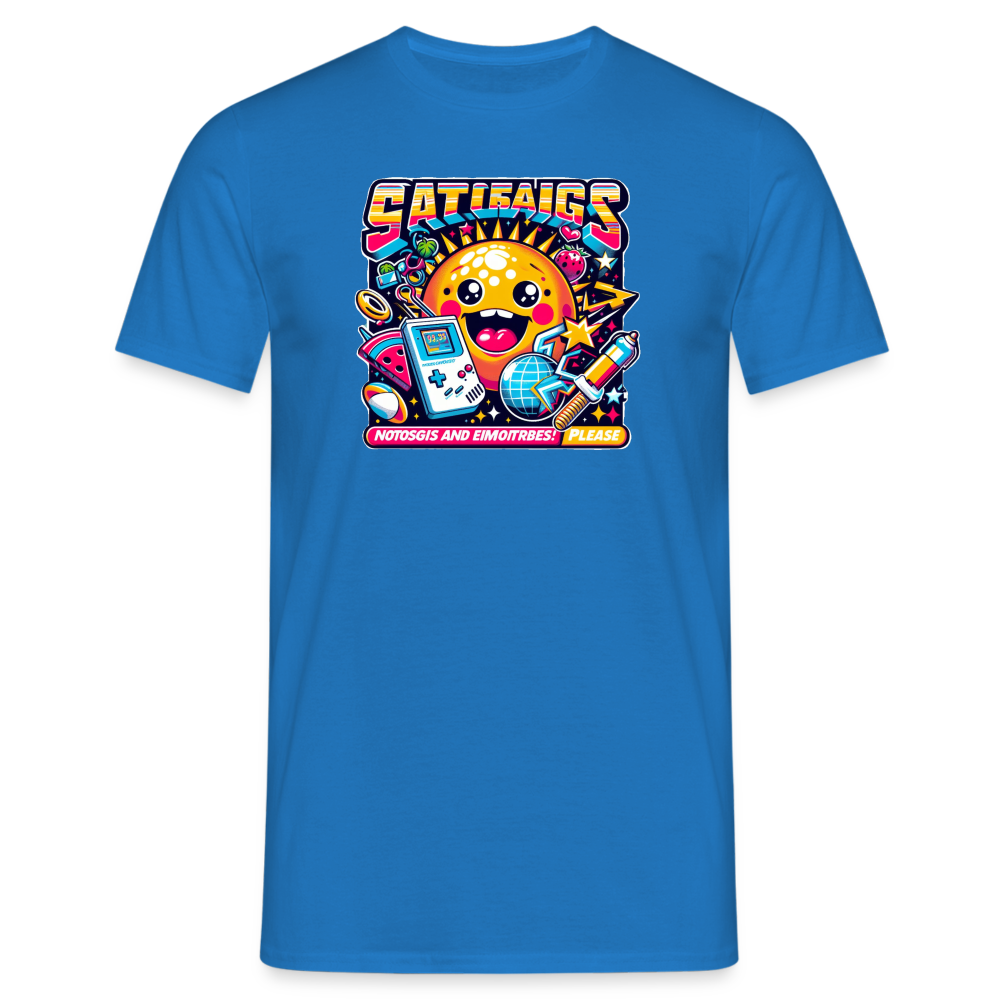 Männer T-Shirt - Royalblau