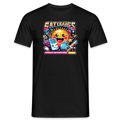 Männer T-Shirt - Schwarz