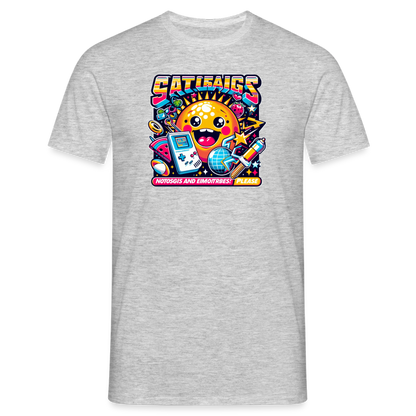 Männer T-Shirt - Grau meliert