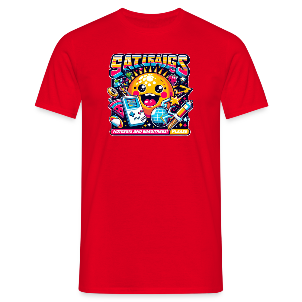 Männer T-Shirt - Rot