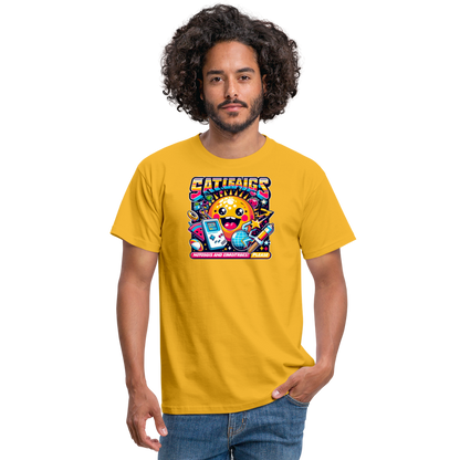 Männer T-Shirt - Gelb