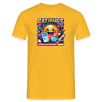 Männer T-Shirt - Gelb